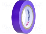 Изолирбанд HTAPE-FLX-15VT Лента: електроизолационна; W:15mm; L:10m; D:0,15mm; 200%; max.90°C